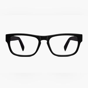 Warby Parker- Roosevelt Jet Black Matte Glasses